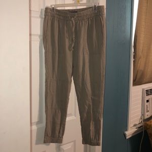 Calvin Klein linen joggers